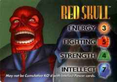 Red Skull 4-Grid Character Card